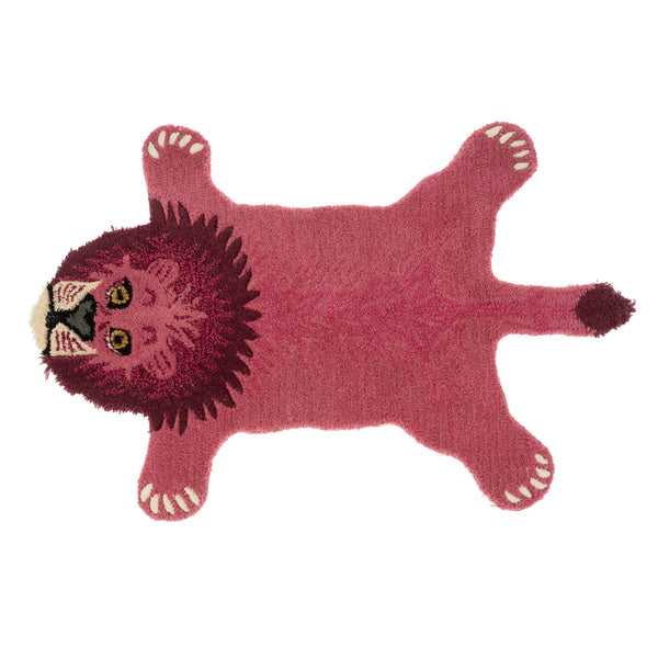 Animal Mat, Pink Lion