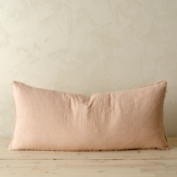 14x31 Lina Linen Pillow Peony