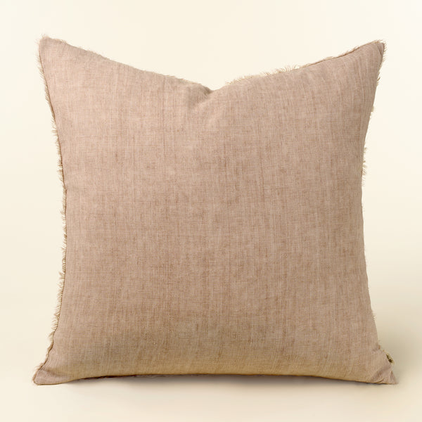 24x24 Lina Linen Pillow Peony
