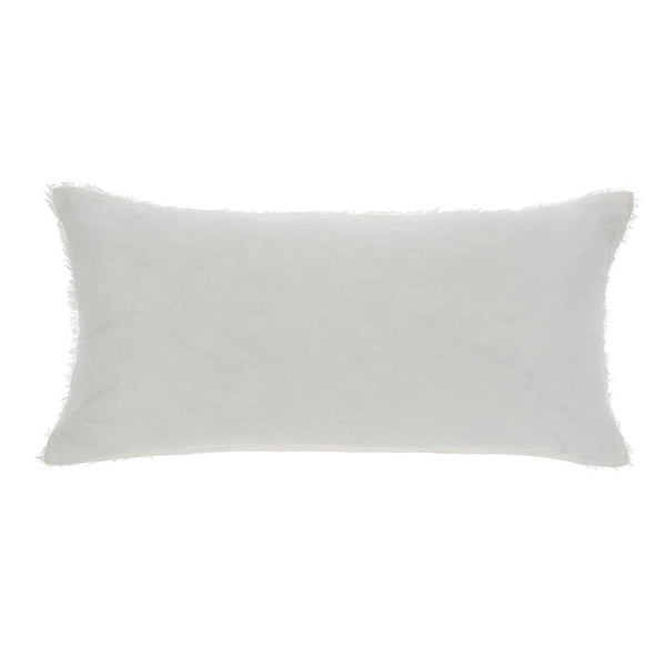 14x31 Lina Linen Pillow Ivory