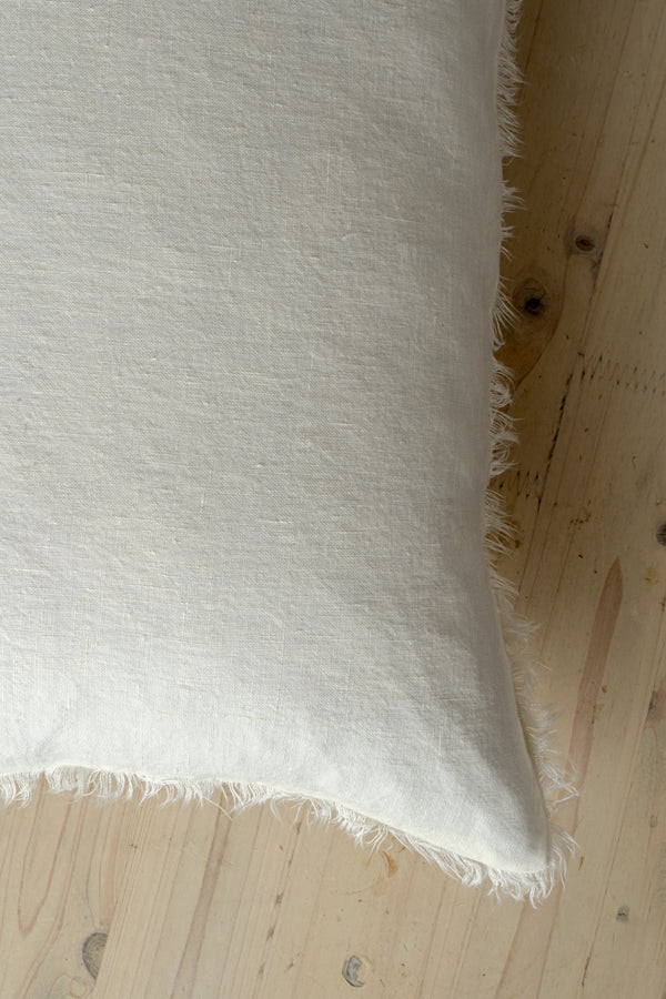 14x31 Lina Linen Pillow Ivory