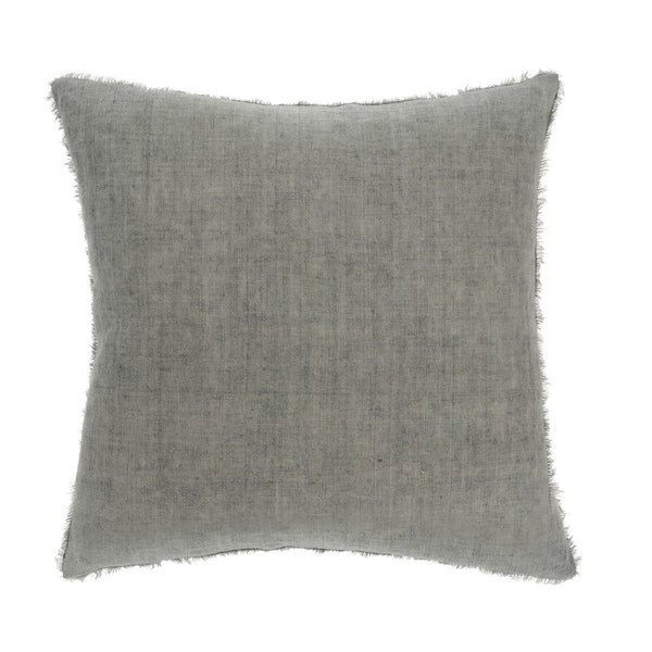 20x20 Lina Linen Pillow  Grey