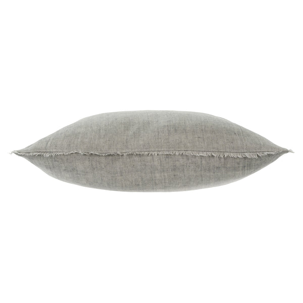 24x24 Lina Linen Pillow Grey