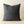 24x24 Lina Linen Pillow Charcoal