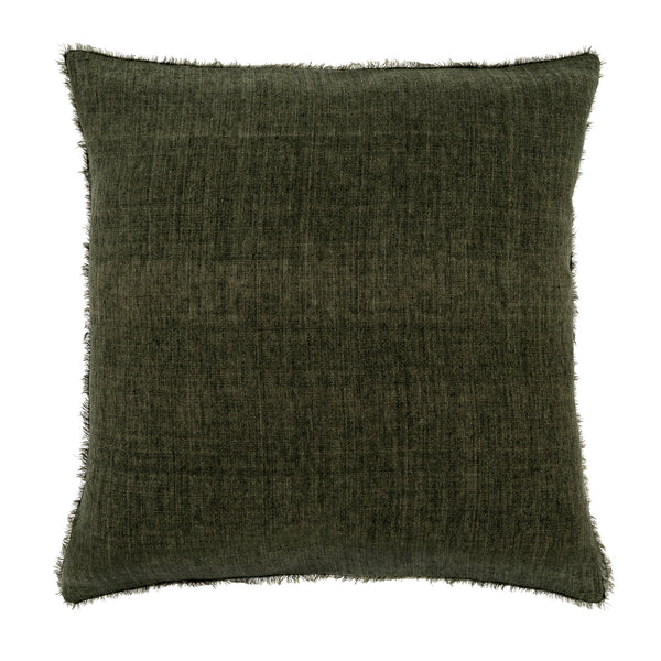 24x24 Lina Linen Pillow Avocado