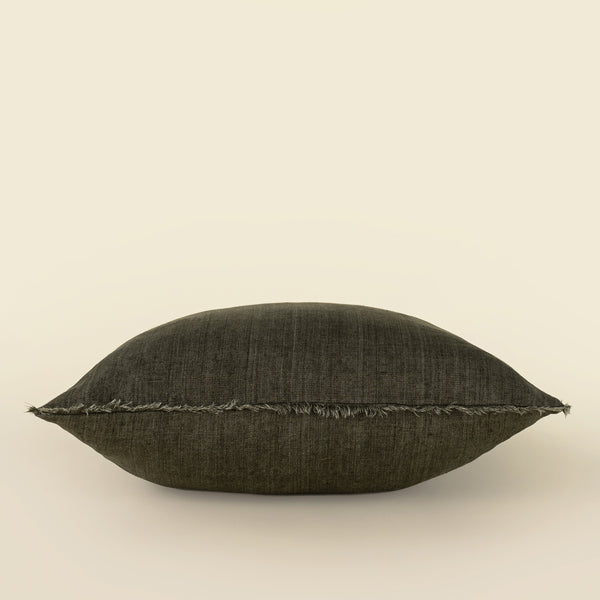 24x24 Lina Linen Pillow Avocado