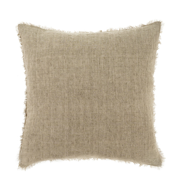 20x20 Lina Linen Pillow Almond