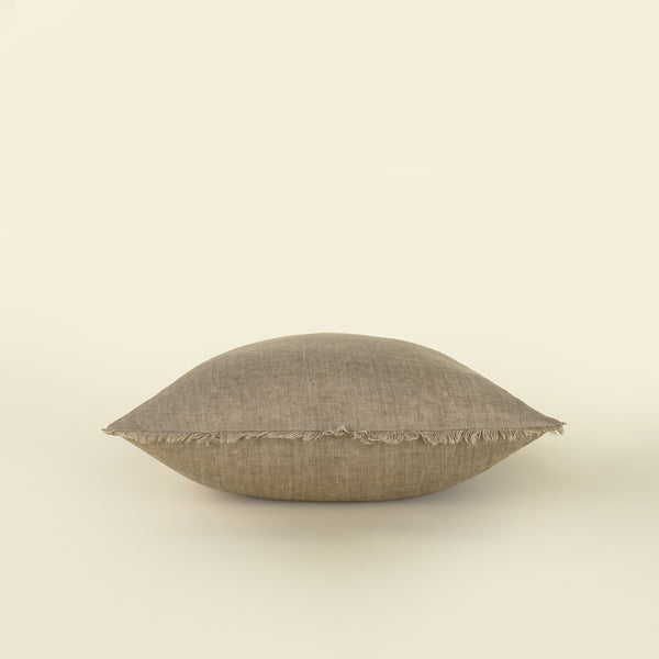 20x20 Lina Linen Pillow Almond