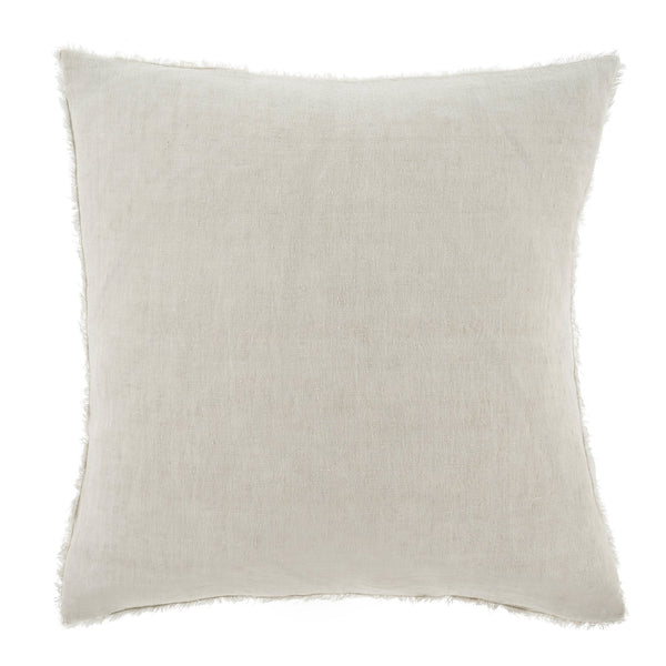 24x24 Lina Linen Pillow Glacier