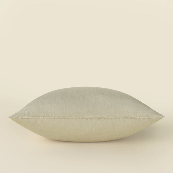 24x24 Lina Linen Pillow Glacier