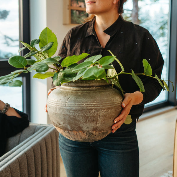 Relic Terracotta Vase L