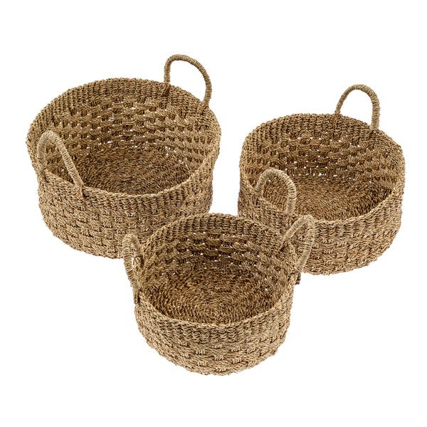 Bimini Baskets S/3, Round