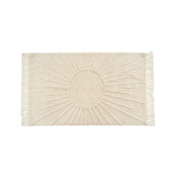 Sun Tufted Rug, Off White