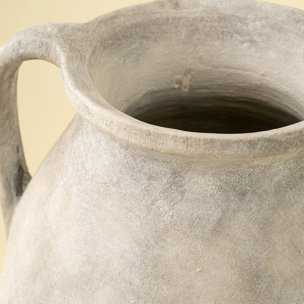 Rhodes Pitcher Vase L, Ash