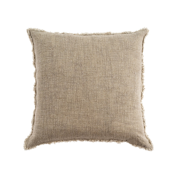 20x20 Selena Linen Pillow Grey