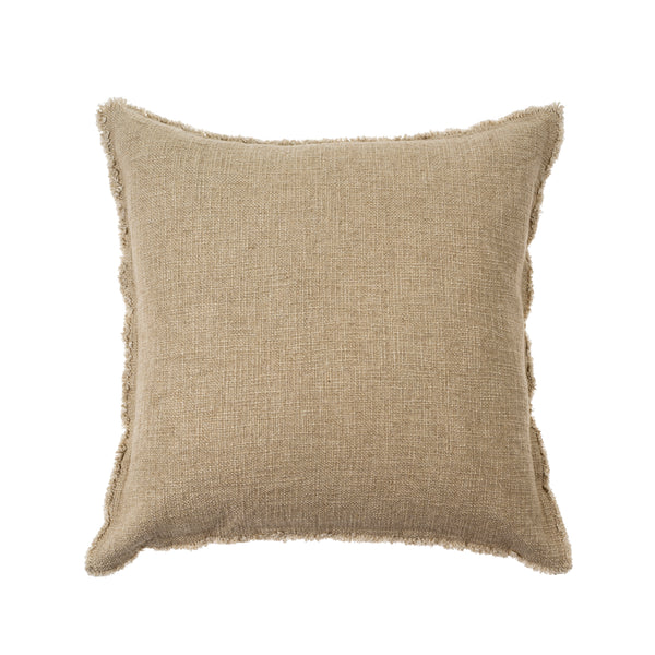 20x20 Selena Linen Pillow Beige