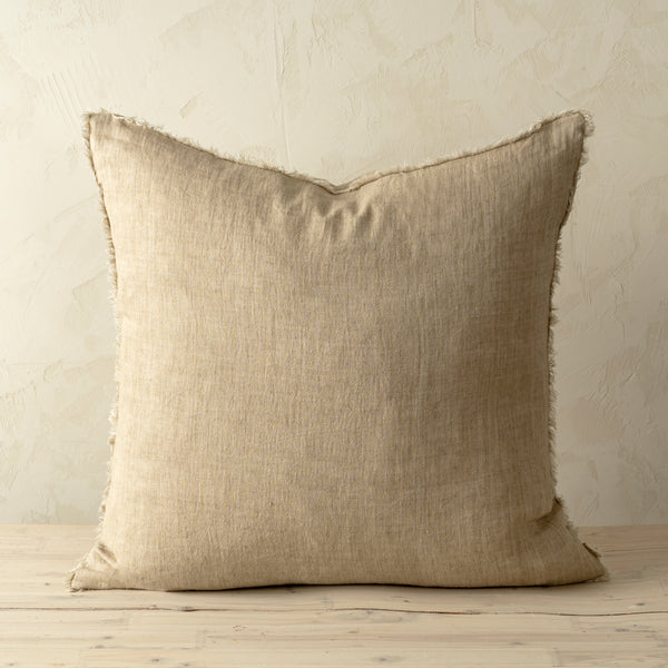 24x24 Lina Linen Pillow Dune