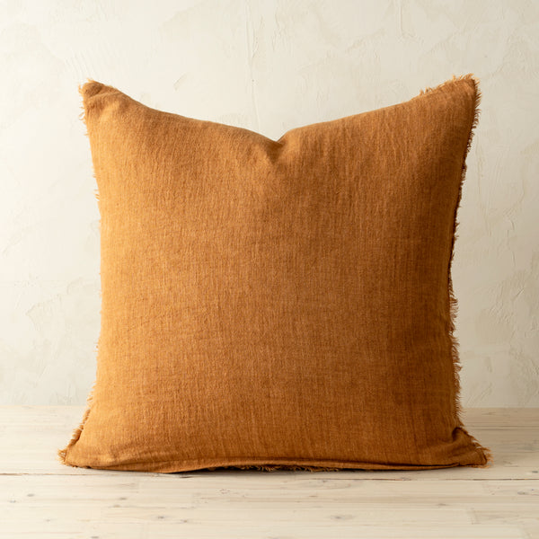 24x24 Lina Linen Pillow Anise