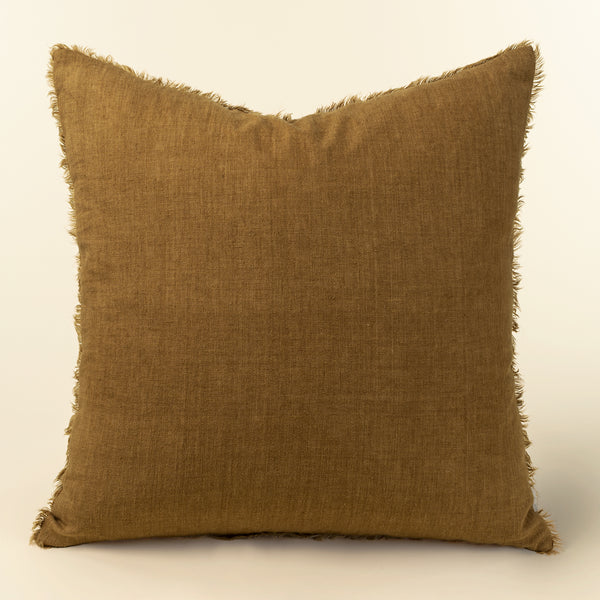 24x24 Lina Linen Pillow Anise
