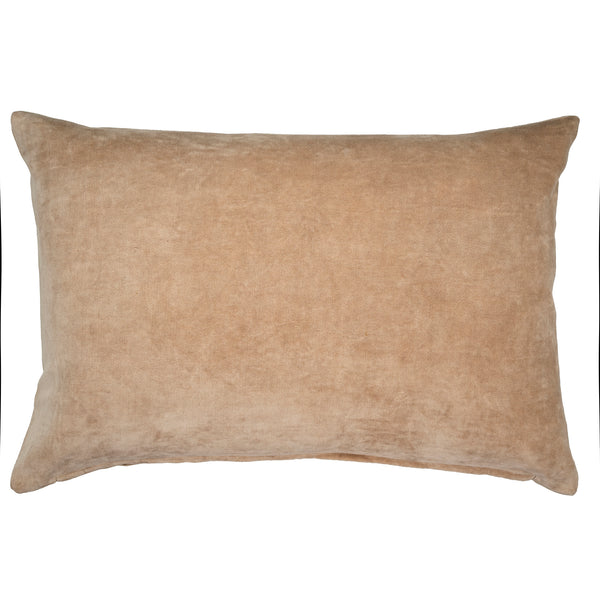 16x24 Vera Velvet Pillow Bisque