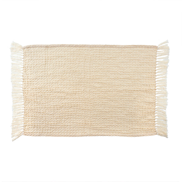 Waffle Hand Towel, Natural