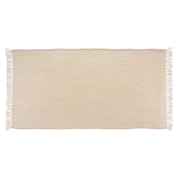 Waffle Bath Towel, Natural