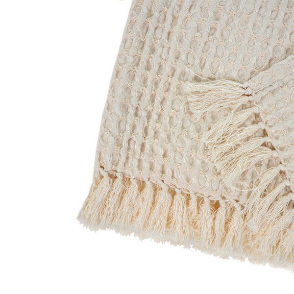 Waffle Bath Towel, Natural