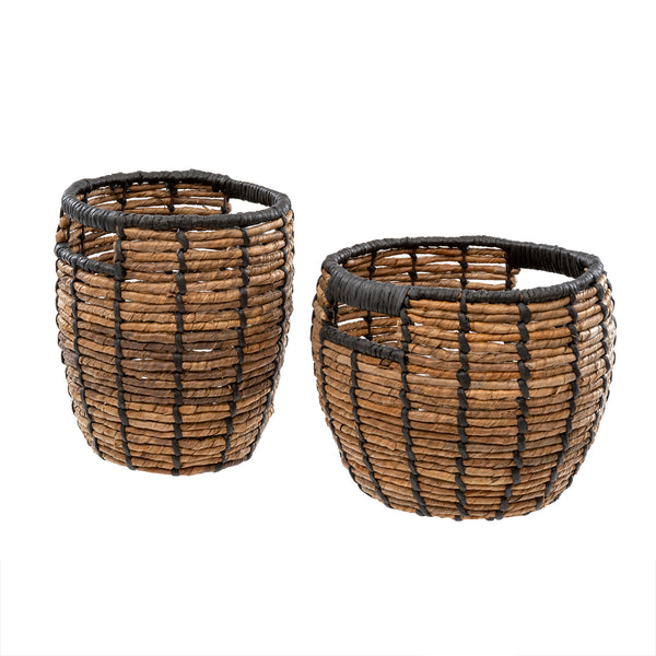 Maeve Baskets S/2, Black