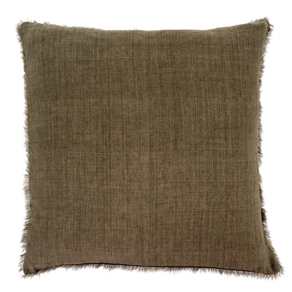 24x24 Lina Linen Pillow Shadow