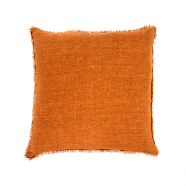 24x24 Lina Linen Pillow Melon