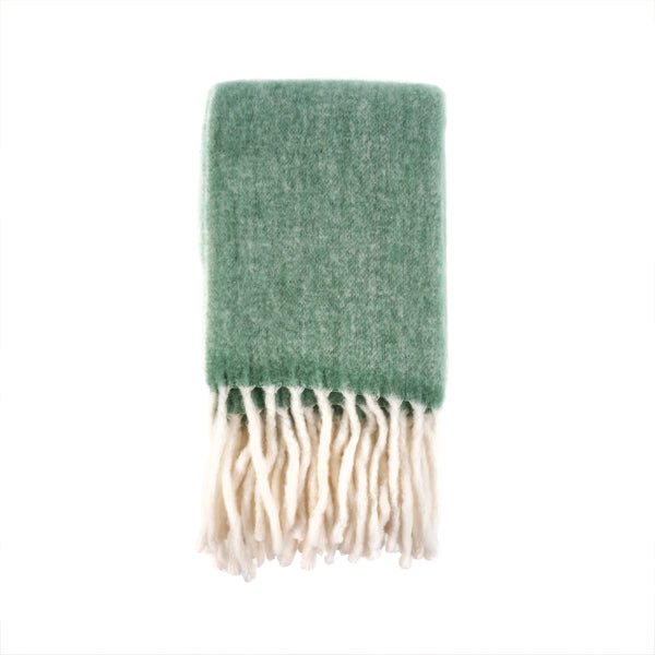 Fireside Cosy Throw, Celadon