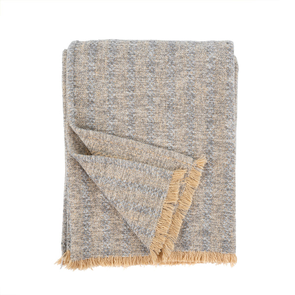 Watson Woven Throw, Grey