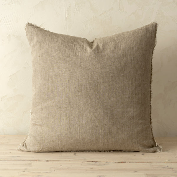 24x24 Lina Linen Pillow Sand