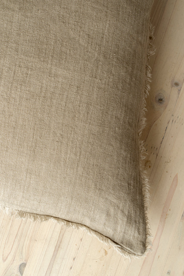 24x24 Lina Linen Pillow Sand