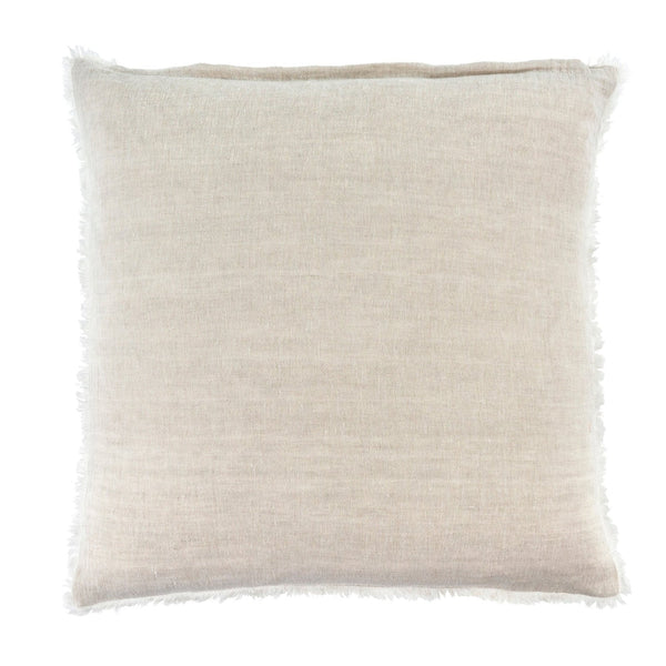 24x24 Lina Linen Pillow Chambray