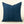 24x24 Lina Linen Pillow Cobalt