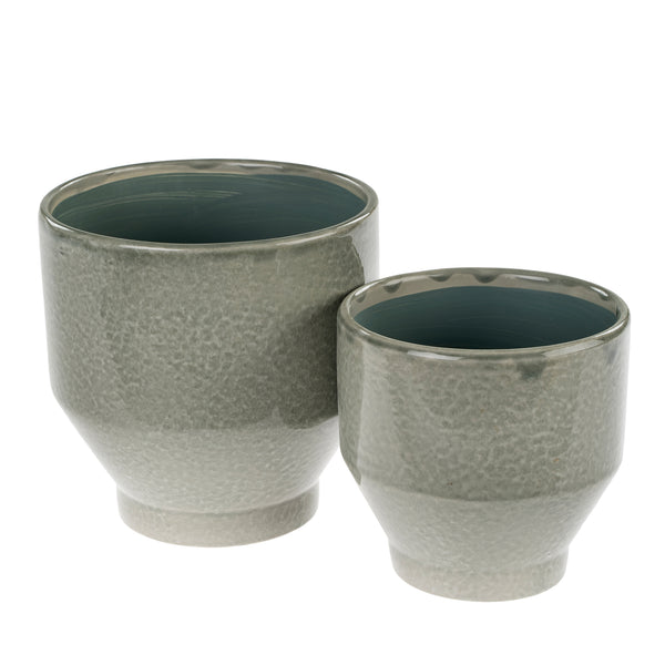 Oxford Pots S/2, Slate