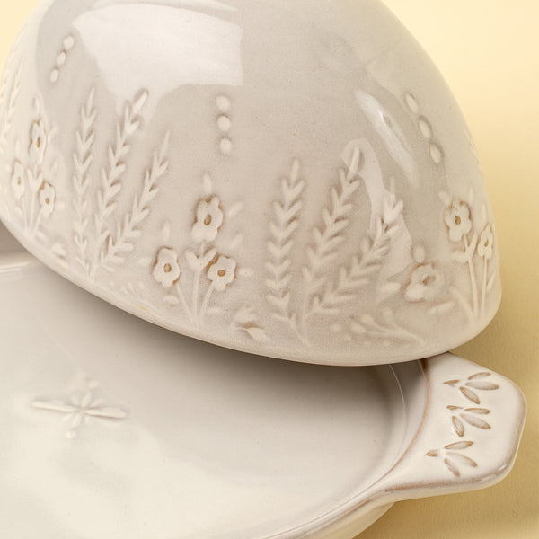 Wildflower Butter Dish