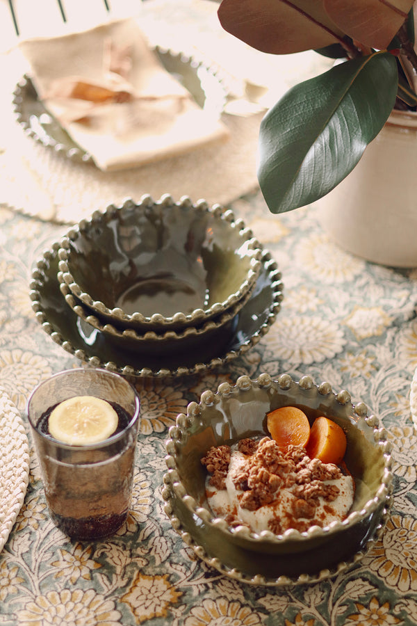 Merida Stoneware Dessert Plate