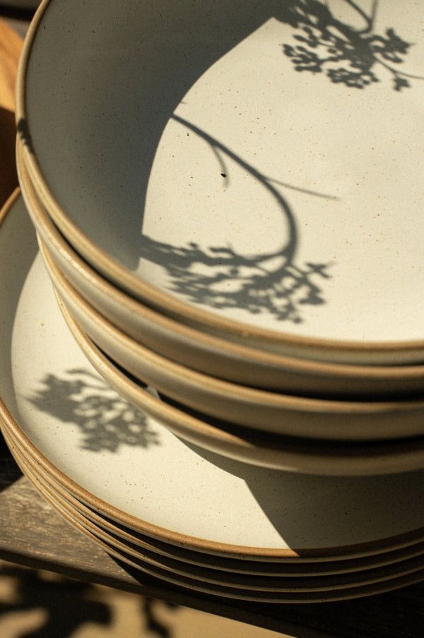 Rowe Small Plate, Ivory