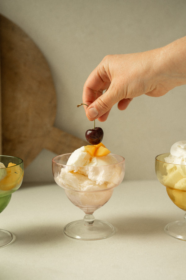 Savoy Coupe Glass, Pink