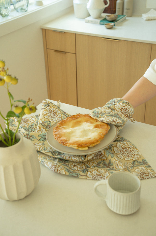 Lirien Block Print Oven Mitt