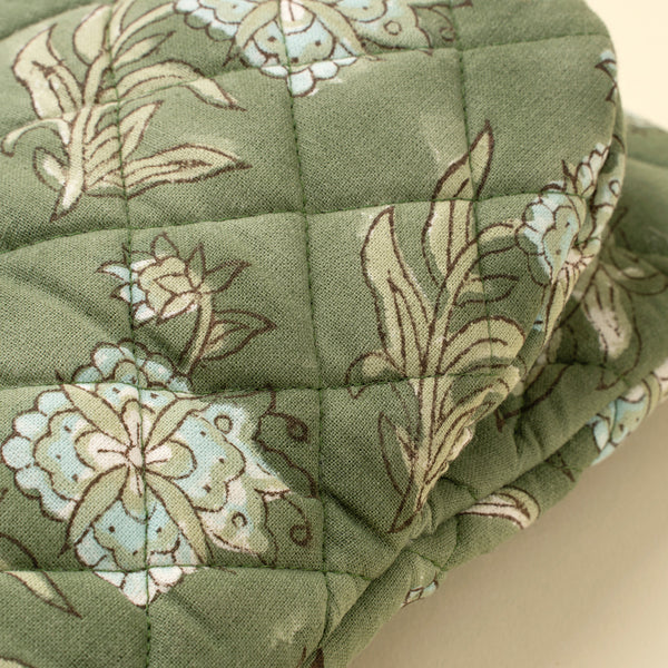 Elowen Block Print Oven Mitt