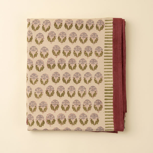 Nandini Block Print Tablecloth