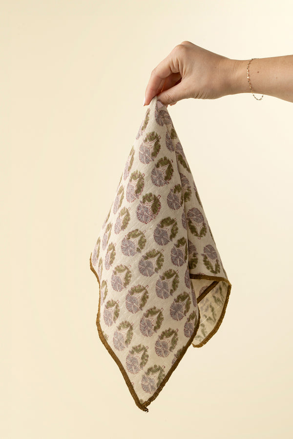 Nandini Block Print Napkins S/4