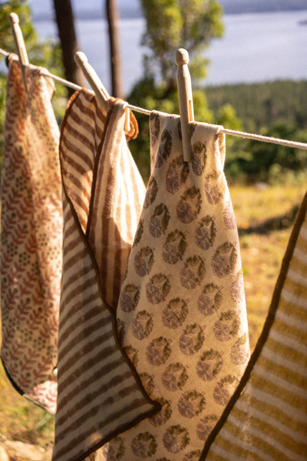 Nandini Block Print Napkins S/4