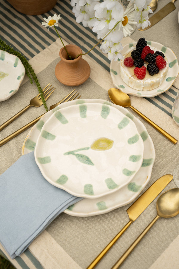 Canvas Placemats S/4, Stone