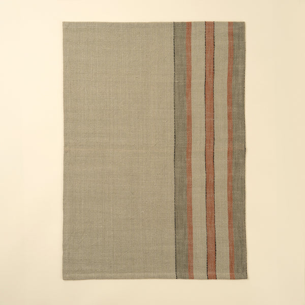 Lea Woven Stripe Tea Towels S/2
