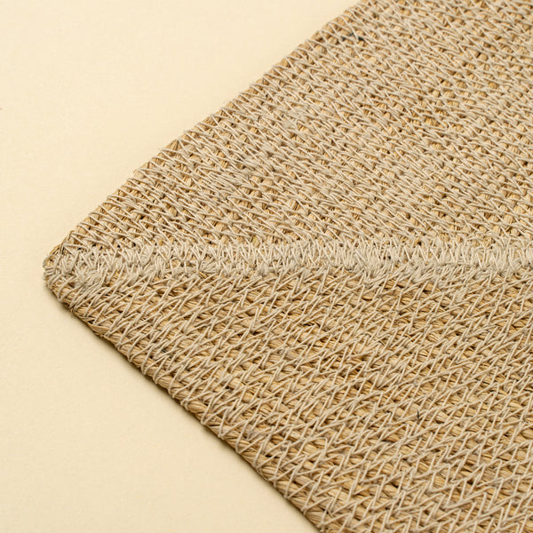 Natura Seagrass Placemats S/4, Ivory