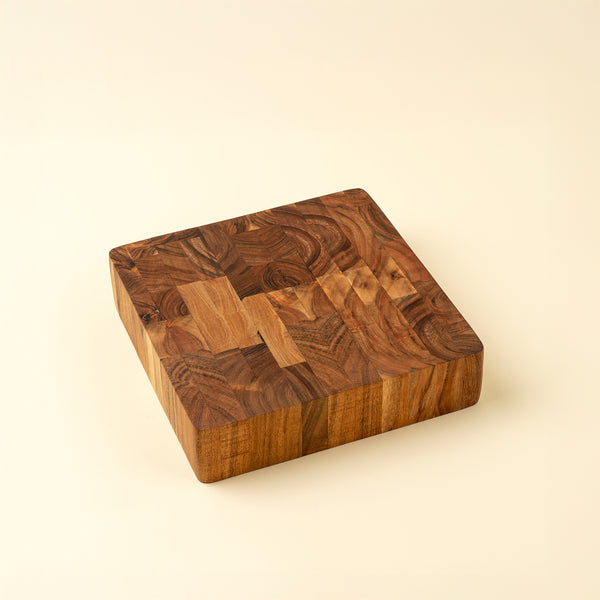 End Grain Butcher Block, Square